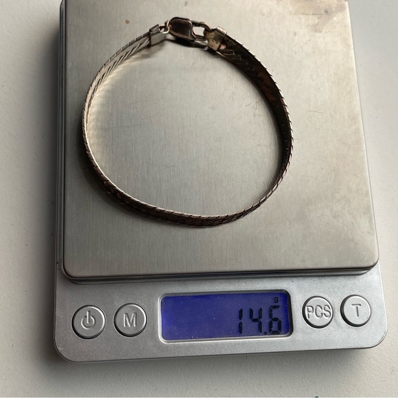 Vintage Milor Sterling Silver 925 bracelet bangle - Picture 11 of 12